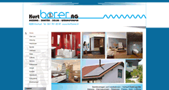 Desktop Screenshot of kurtborer.ch